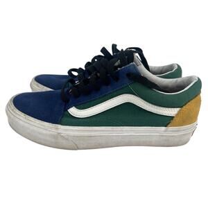 Vans Yacht Club Old Skool Shoes Womens Size 6.5 Mens 5 Colorful Colorblock Skate